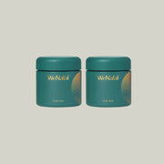 WeNatal Together Welcome Kit featuring green containers with gold text, including 90 capsules for Him + Her and a WeNatal Journal.